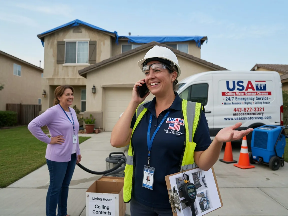 Ceiling Water Damage Restoration New Cambria, KS FAQs